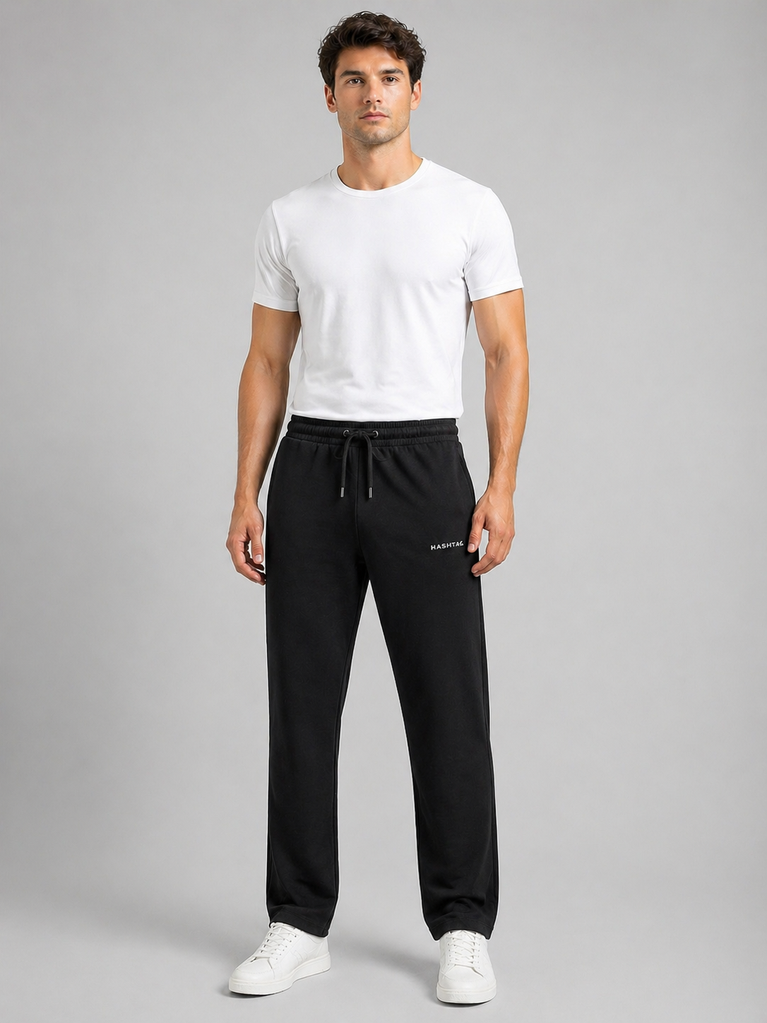 VE YRON Hashtag Edition™ Mens Track Pant — Phantom Black