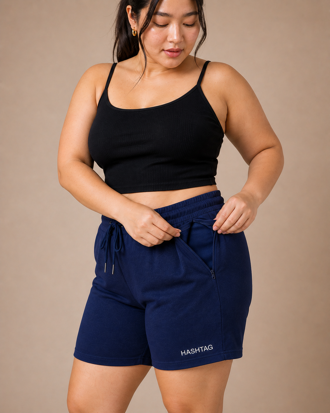 VE YRON Hashtag Edition™ Plus Women’s Shorts —Velocity Blue