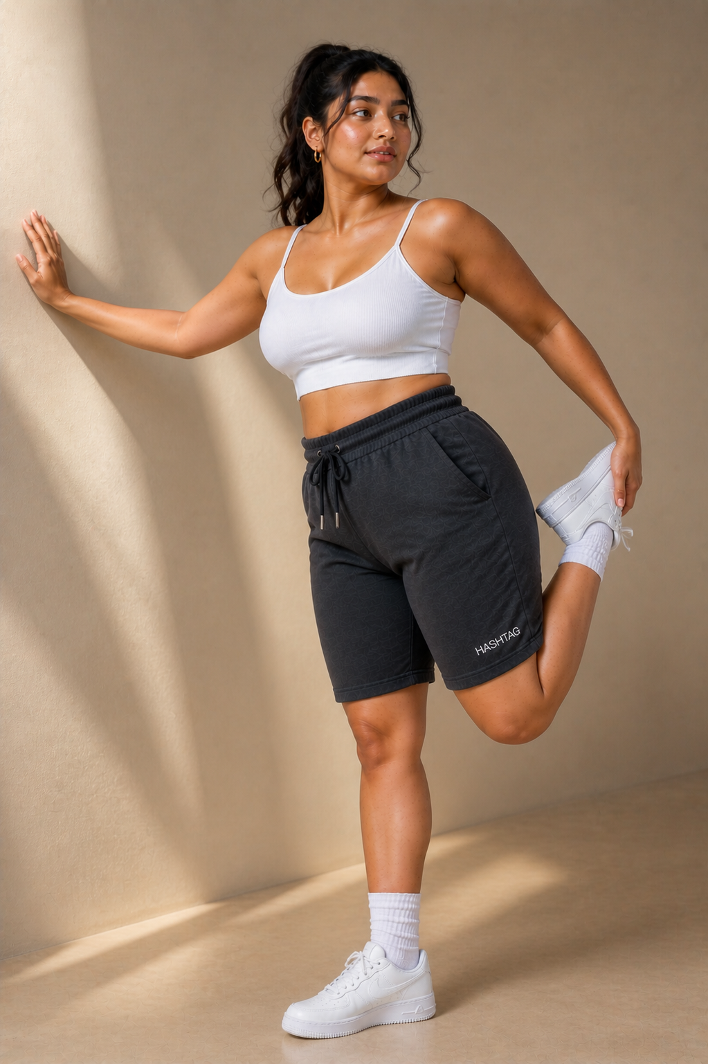 VE YRON Hashtag Edition™ Plus Women’s Shorts —Graphite Storm