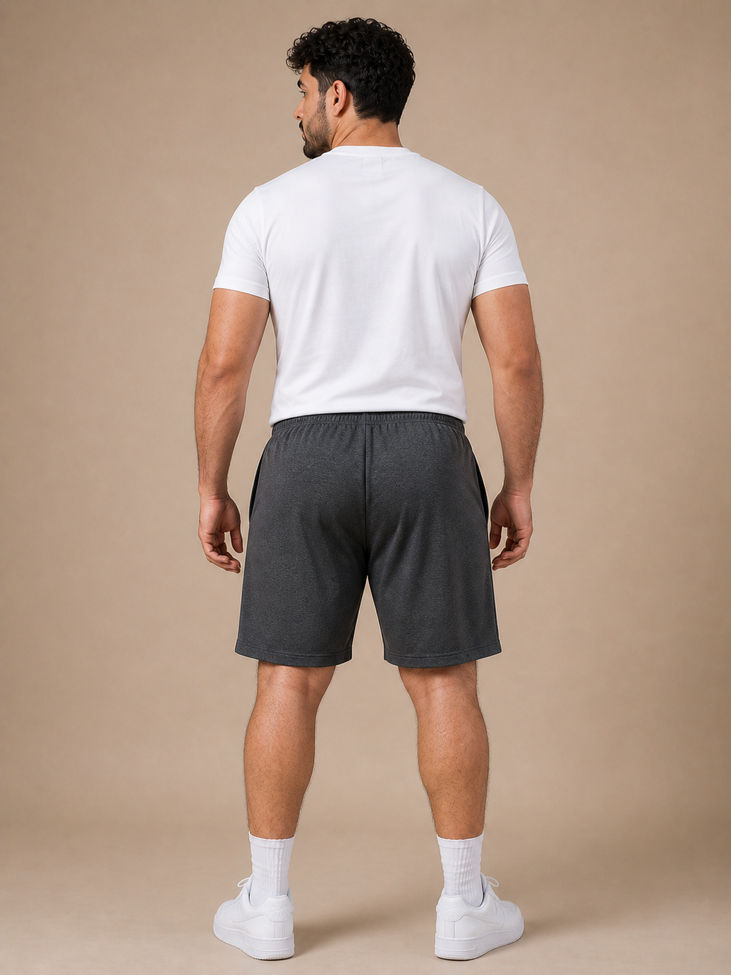 VE YRON Hashtag Edition™ Mens Plus Shorts —Graphite Storm