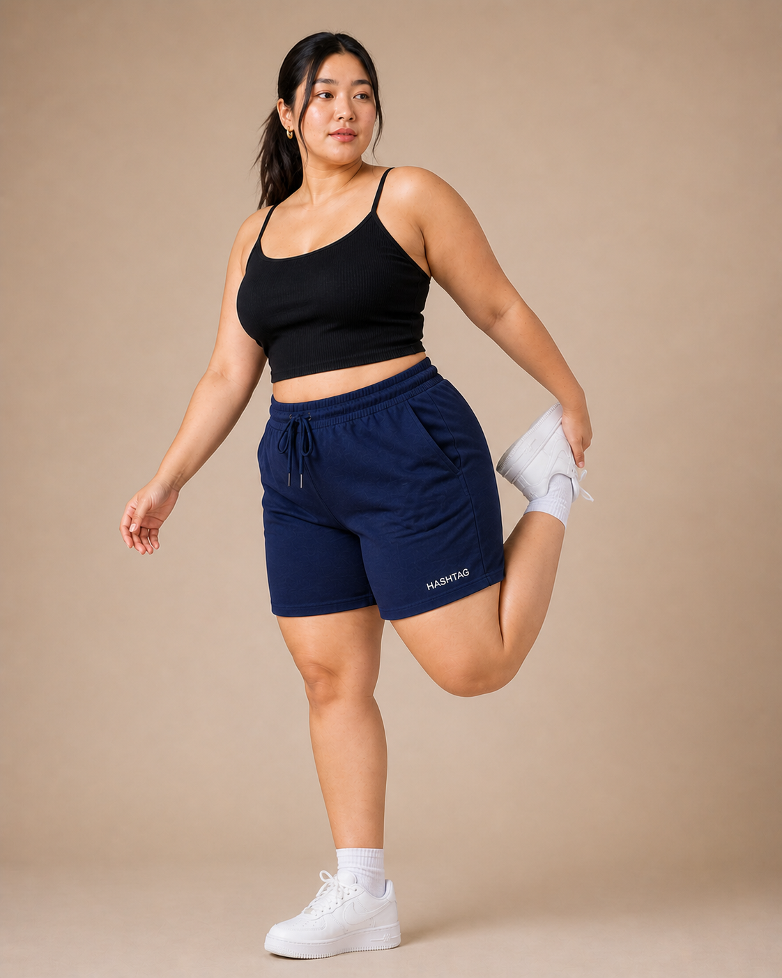 VE YRON Hashtag Edition™ Plus Women’s Shorts —Velocity Blue