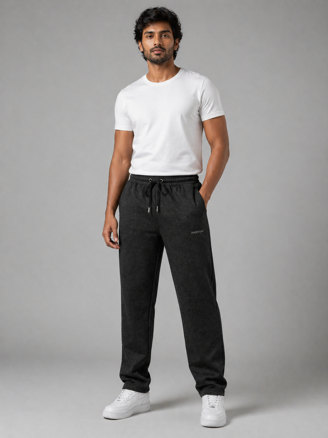 VE YRON Hashtag Edition™ Mens Track Pant — Graphite Storm