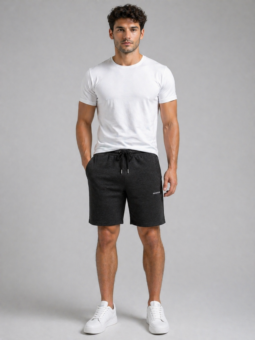 VE YRON Hashtag Edition™ Mens Shorts — Graphite Storm