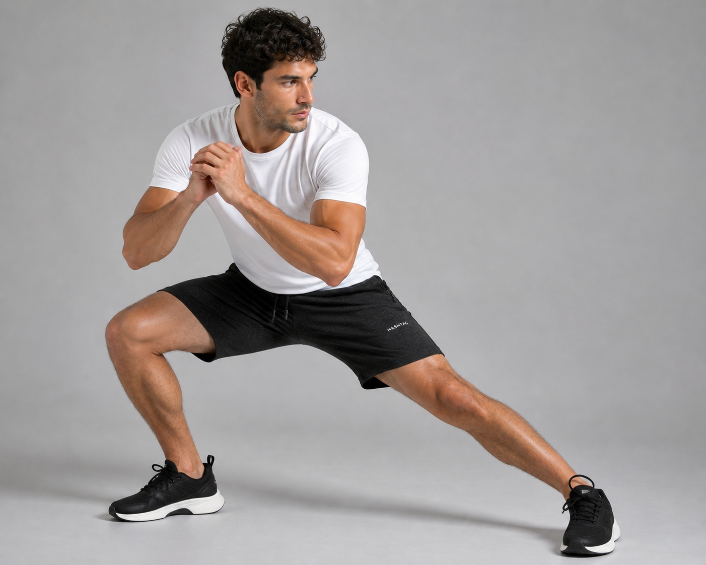 VE YRON Hashtag Edition™ Mens Shorts — Graphite Storm